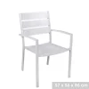 NOTRE SELECTION Fauteuil De Jardin Empilable En Aluminium Hawaï – 224769 De super promotions disponibles 5