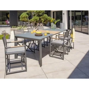 Fauteuil De Jardin Pliant HONFLEUR DCB Garden Gris Anthracite – HONFLEUR-DC soldes en ligne 7