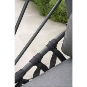 Balancelle De Jardin LACANAU DCB Garden Avec Coussins Gris Anthracite – LACANAU-CL excellents soldes 10
